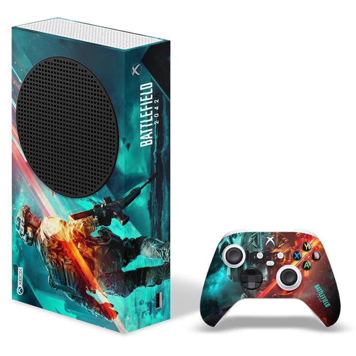 SkinNit Decal Sticker Skin For Xbox Series S: Battlefield