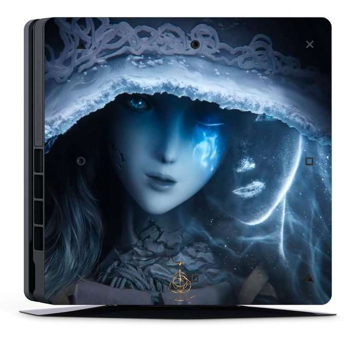 SkinNit Decal Sticker Skin For PS4 Slim: Elden Ring