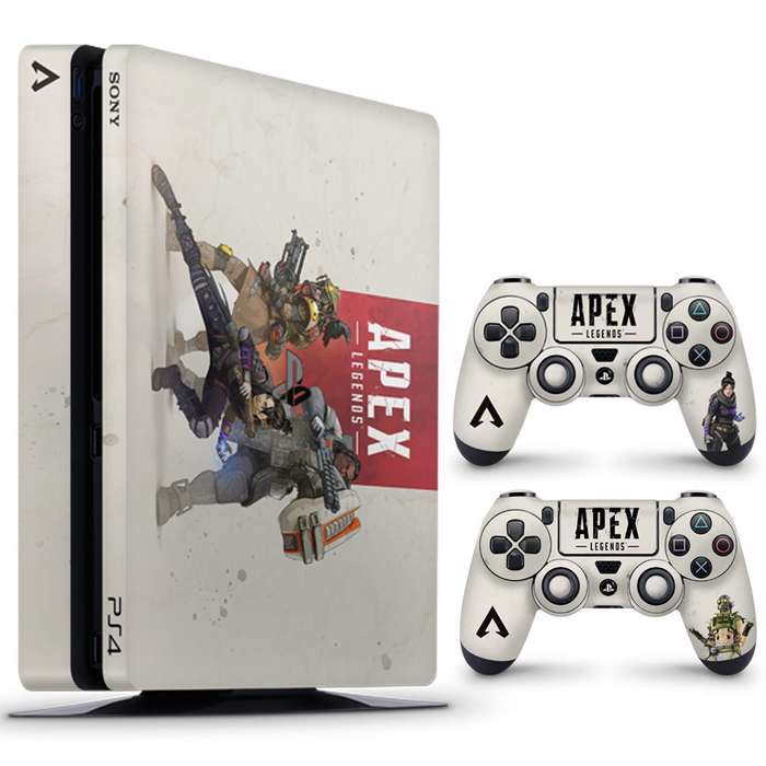 SkinNit Decal Sticker Skin For PS4 Slim: Apex Legends