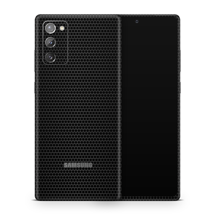 SkinNit Decal Sticker Skin Samsung Galaxy Note 20 Matrix Black (Decal Skin)