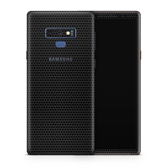 SkinNit Decal Sticker Skin Samsung Galaxy Note 9 Matrix Black (Decal Skin)