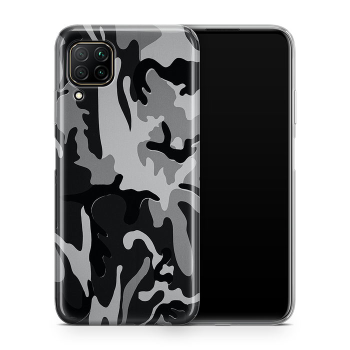 SkinNit Decal Sticker Skin Huawei P40 Lite Camo Snow (Decal Skin)