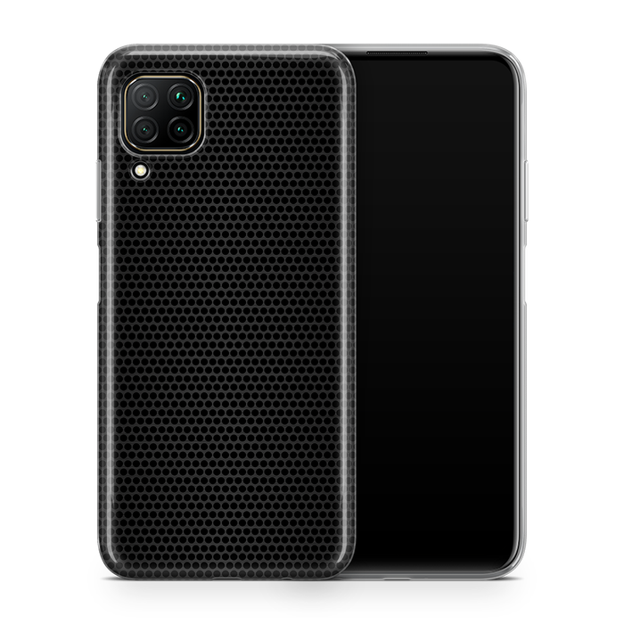 SkinNit Decal Sticker Skin Huawei P40 Lite Matrix Black (Decal Skin)
