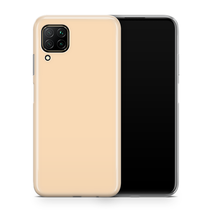SkinNit Decal Sticker Skin Huawei P40 Lite Pastel Orange (Decal Skin)