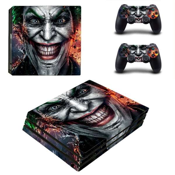 SkinNit Decal Sticker Skin For PS4 Pro: Joker 2019