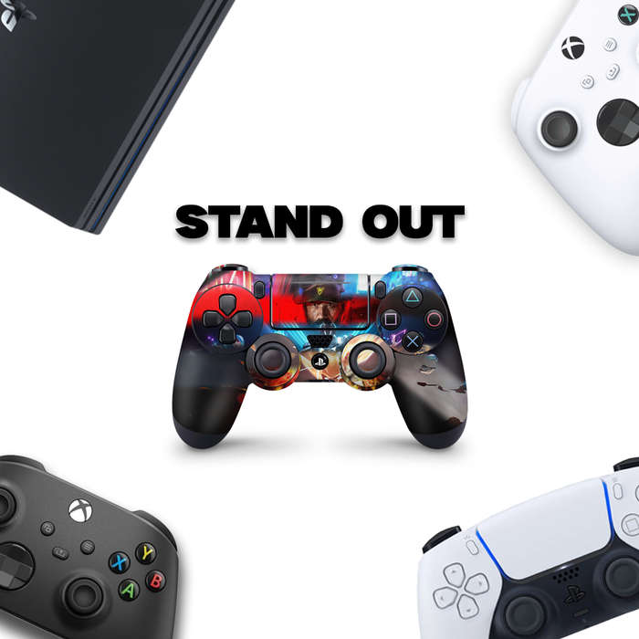 SkinNit Decal Sticker Skin For PS4: Cyberpunk