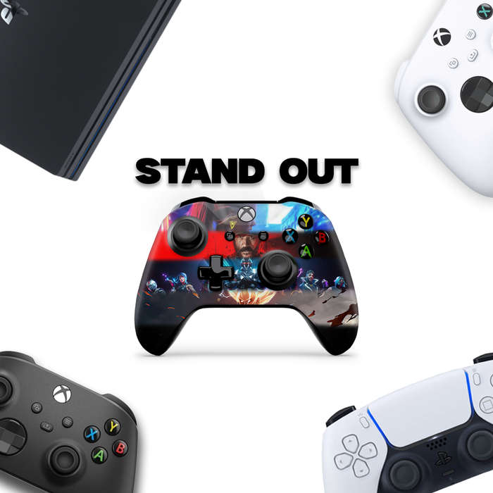 SkinNit Decal Sticker Skin For Xbox One X: Minecraft