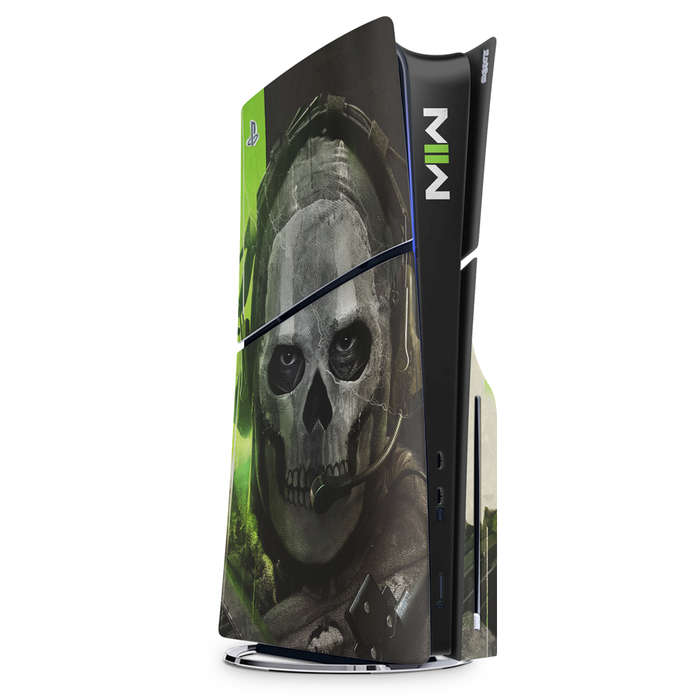 SkinNit Decal Sticker Skin For PS5 Slim : Modern Warfare II