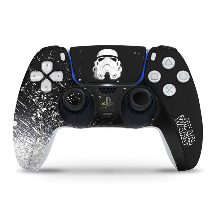 SkinNit Decal Sticker Skin For PS5 Slim Digital : Stormtrooper