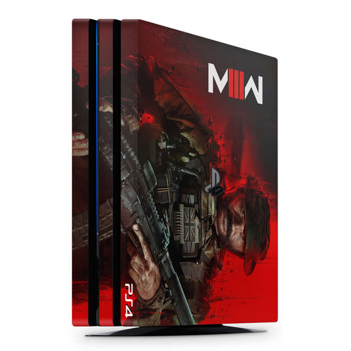 SkinNit Decal Sticker Skin For PS4 Pro: Modern Warfare III