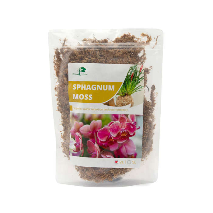 Sphagnum Moss, rehydrated - 2L bag