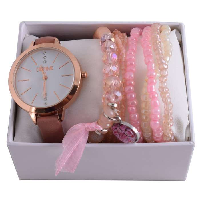 Digitime Milano Watch and Jewellery Set - Ladies