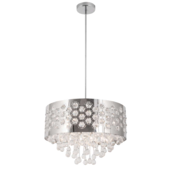 Brightstar CH473/4 Chrome Chandelier