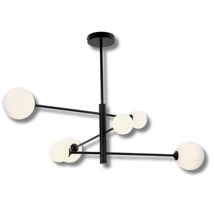 Brightstar CH393/6 Black Chandelier