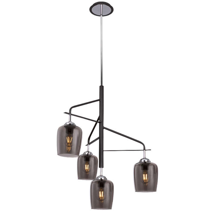 Brightstar CH246/4 Black Chandelier