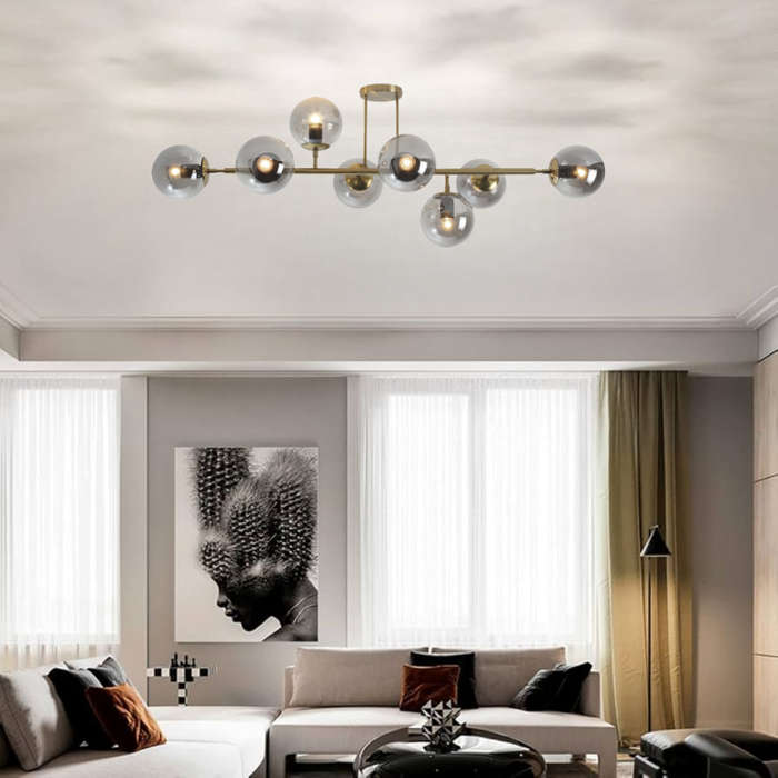Brightstar CF562/8 Satin Gold Ceiling Fitting