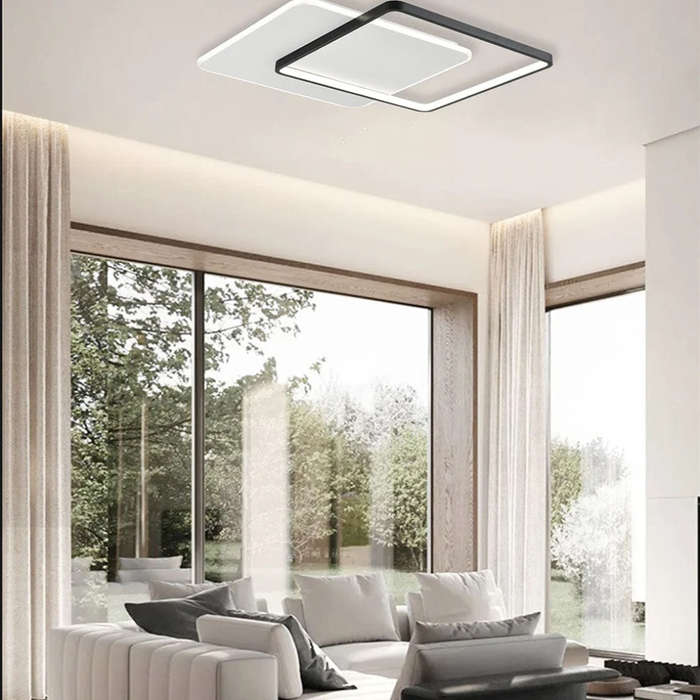 Brightstar CF275 Black & White LED Ceiling Fitting