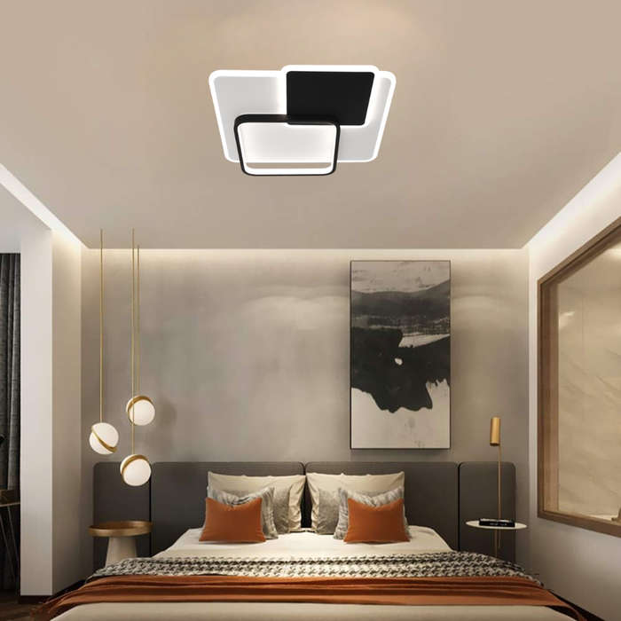 Brightstar CF612 CCT Black & White Ceiling Fitting