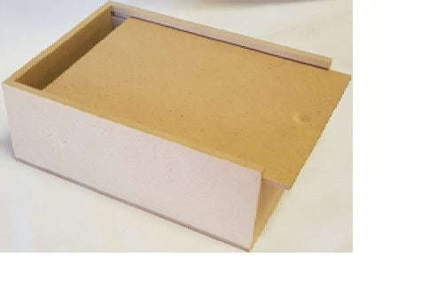 Wooden Box B - Sliding Lid 185x135x60mm