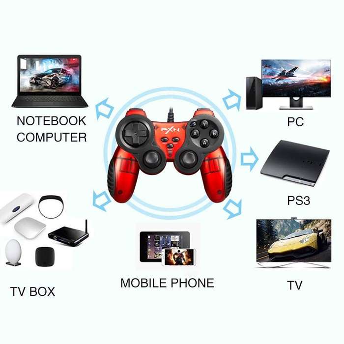 PXN 2901 Double Shock Wired Gamepad Controller