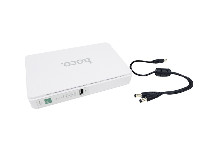 Hoco DB25 Dual 12V + USB 8800 mAh Emergency UPS Powerbank Mini DC