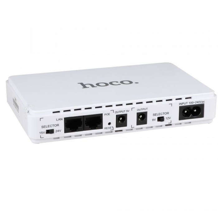 Hoco DB25 Dual 12V + USB 8800 mAh Emergency UPS Powerbank Mini DC