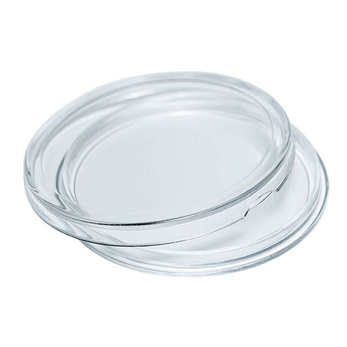Transparent 41mm Coin Collector Storage Box with 60 Capsules