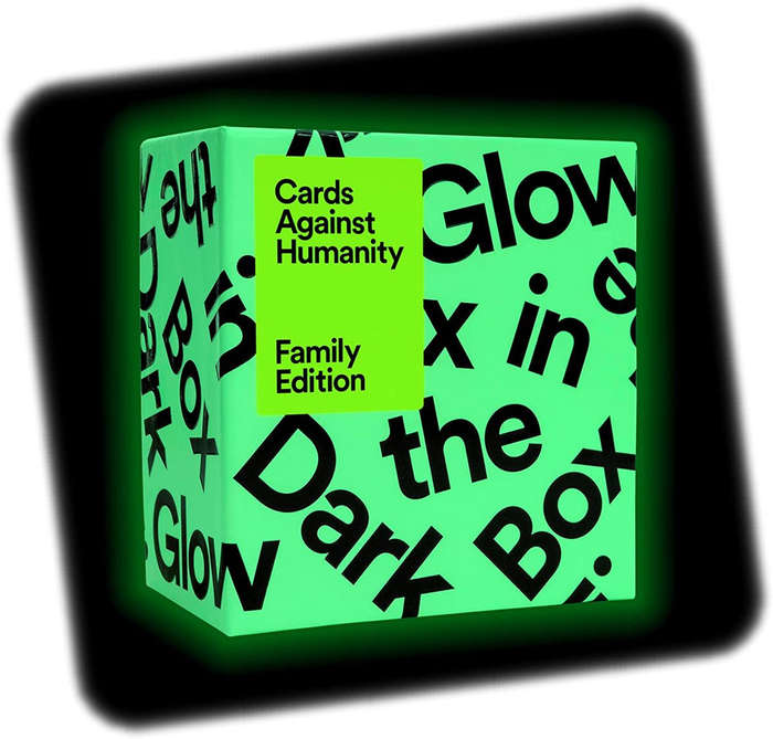 Cards Against Humanity Family Edition: Glow in The Dark Box Expansion Set