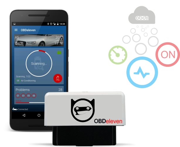 Obdeleven Audi VW Bluetooth Diagnostic Tool