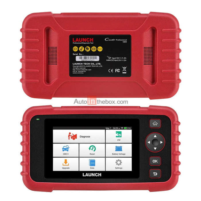 Launch Creader CRP129X OBD2 Tool Code Reader 4 System with Oil/EPB/SAS/TPMS