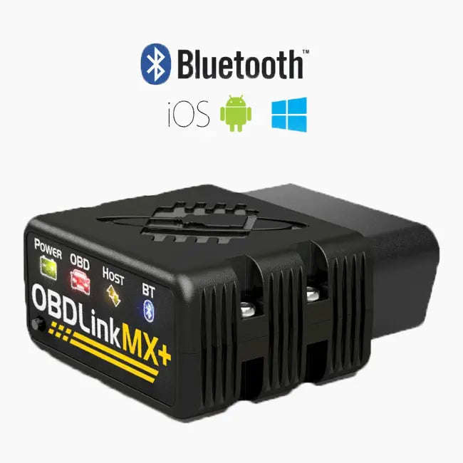 OBDLink MX+ OBD2 Bluetooth Scanner for iPhone, Android, and Windows