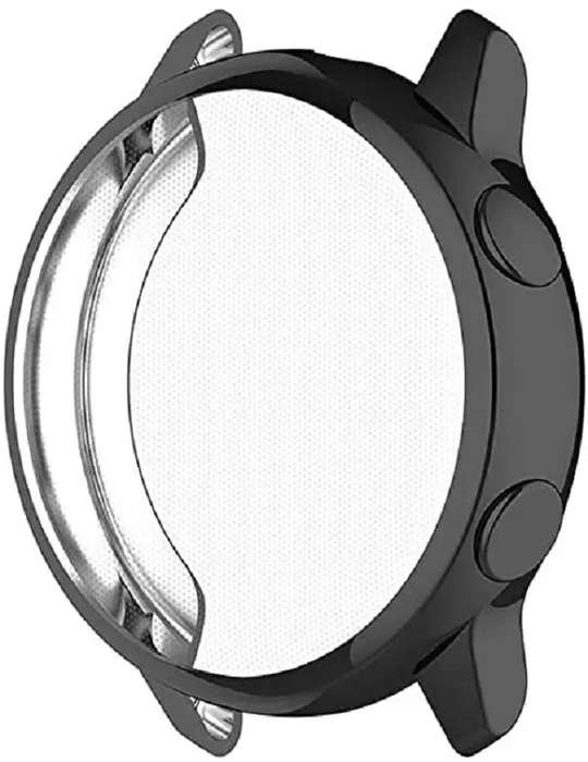 TPU Protective Cover Frame for Samsung Galaxy Watch Active SM-R500 - Black