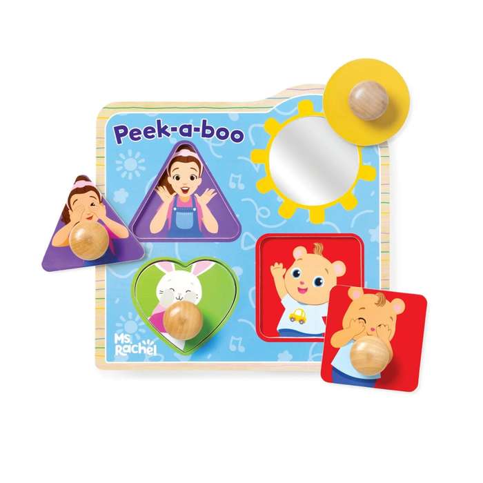 Melissa & Doug Ms Rachel Jumbo Knob Puzzle