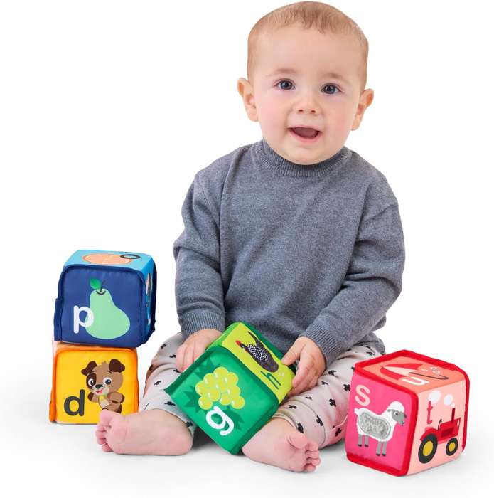 Baby Einstein Alpha Stacks Soft Blocks