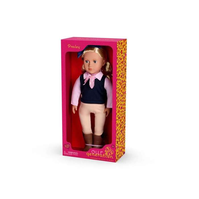 Our Generation Classic 18inch Doll Traditional Riding Light Blonde - Presley