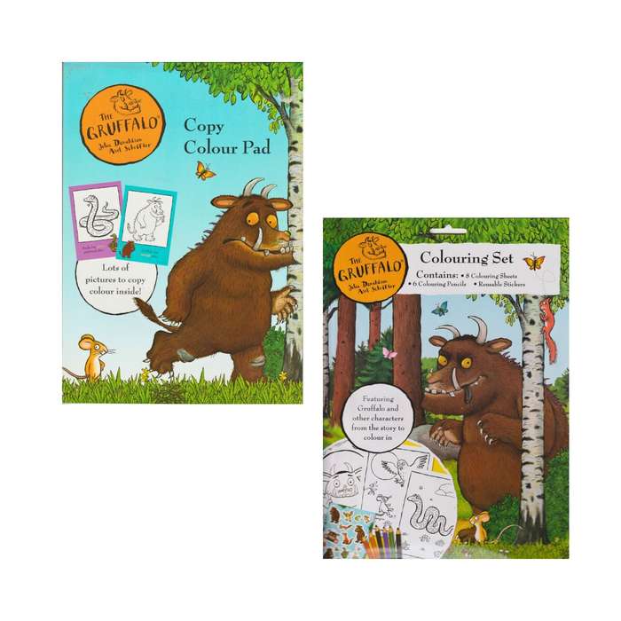 The Gruffalo Activity Set with Copy Colour, Colour and Painting Set