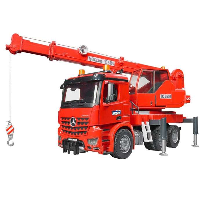 Bruder Mercedes Benz Arocs Fire Engine Crane Truck