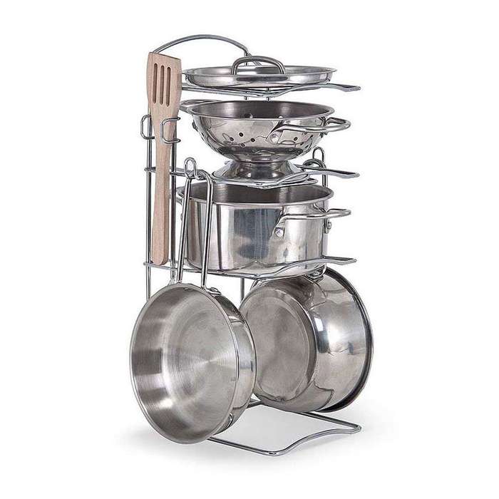 Melissa & Doug Let's Play House Pots And Pans Set