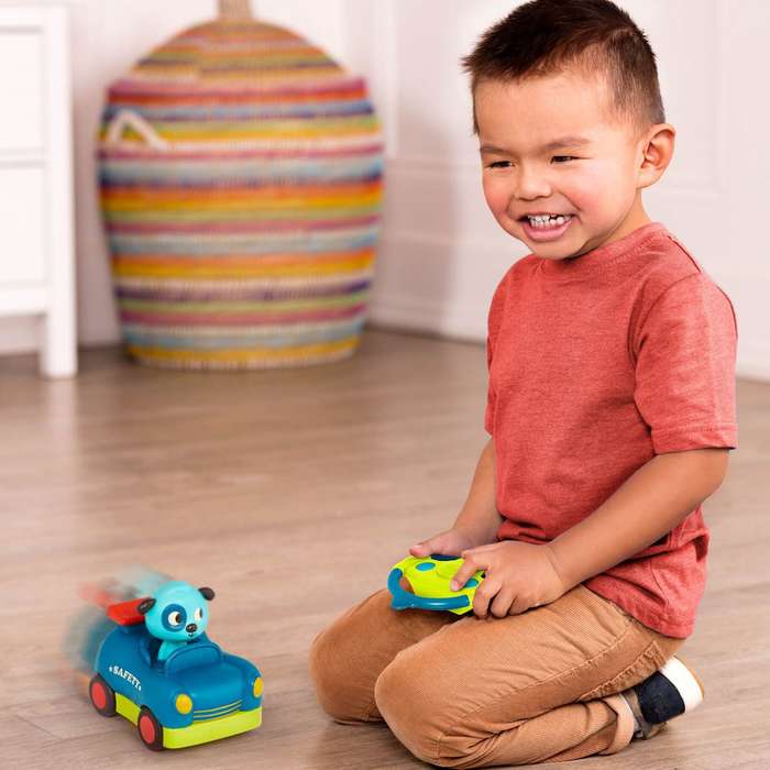 B. toys Riding Racers - R/C Safety Car Woofer