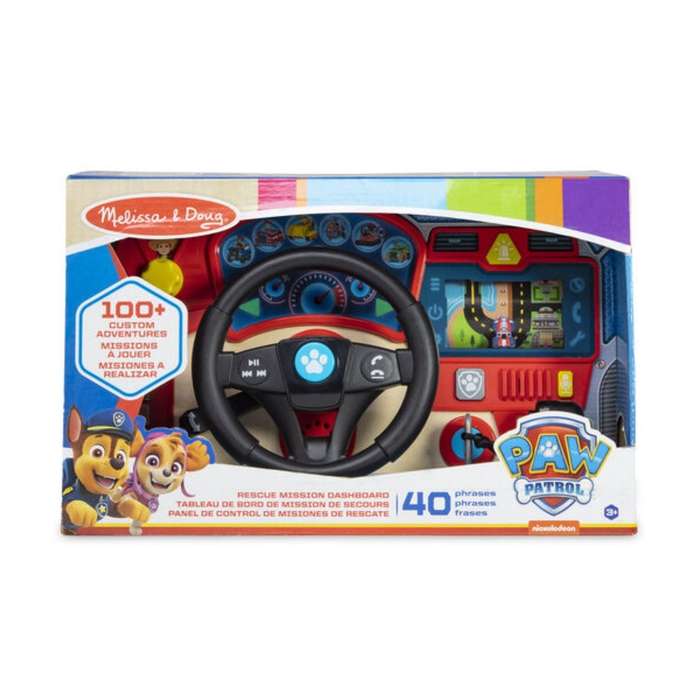 Melissa & Doug Paw Patrol Rescue Mission Wooden Dashboard