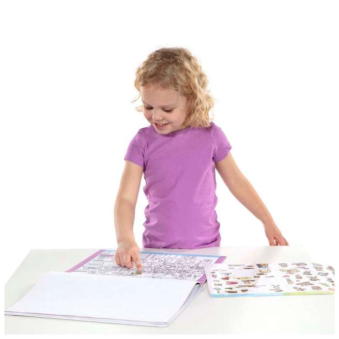 Melissa & Doug Seek & Find Sticker Pad - Around Town