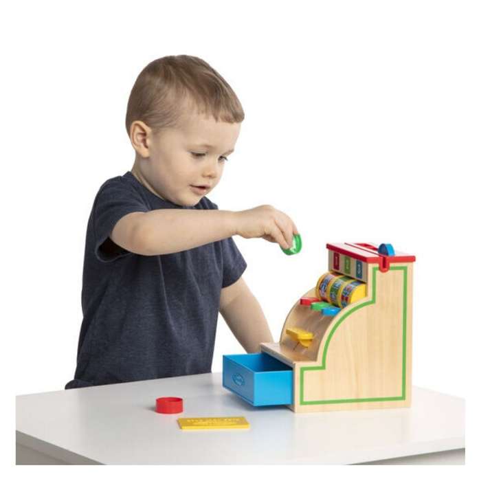 Melissa & Doug Sort and Swipe Cash Register