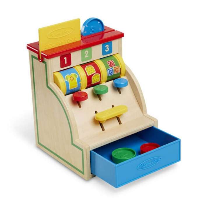 Melissa & Doug Sort and Swipe Cash Register