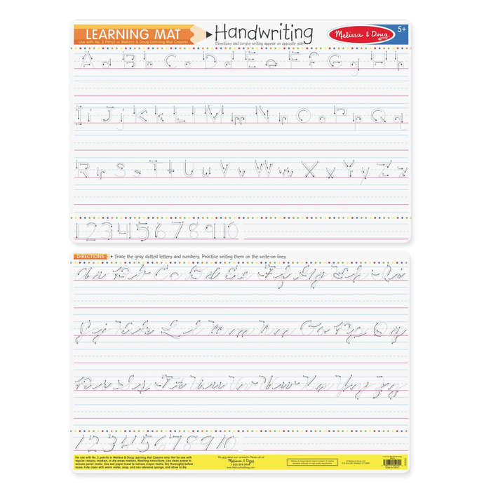 Melissa & Doug Handwriting Write-A-Mat (6 in a bundle)