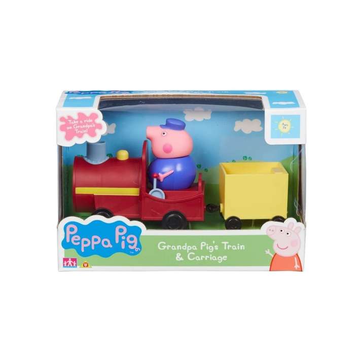 Peppa Pig Grandpa Train With Carriage