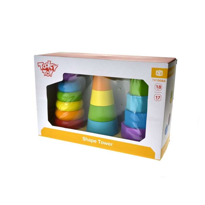 TookyToy Shape Tower