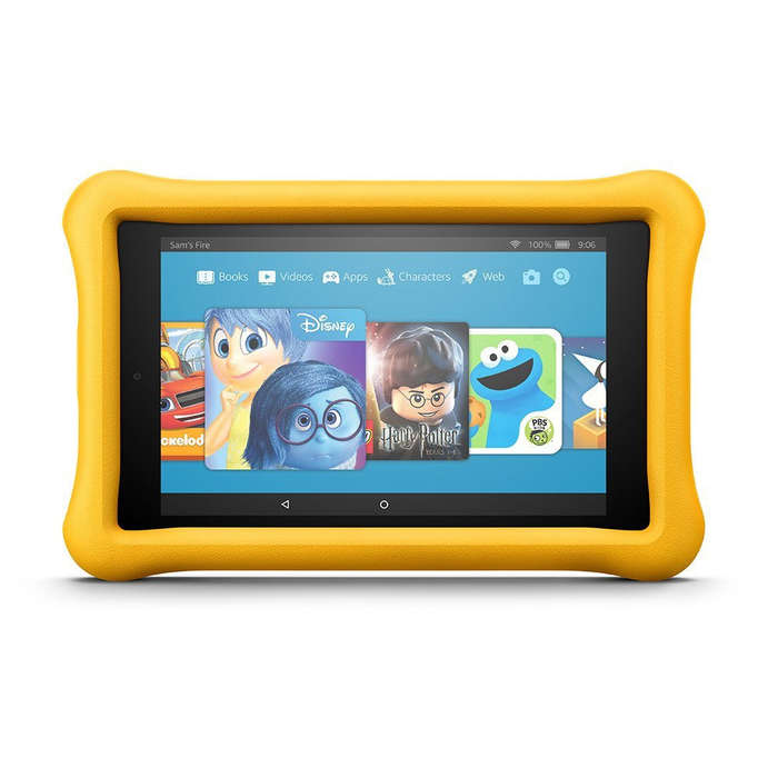 **FREE SHIPPING IN STOCK**Fire HD 8 Kids Edition Tablet 8" HD Display 32GB Yellow Kid-Proof Case