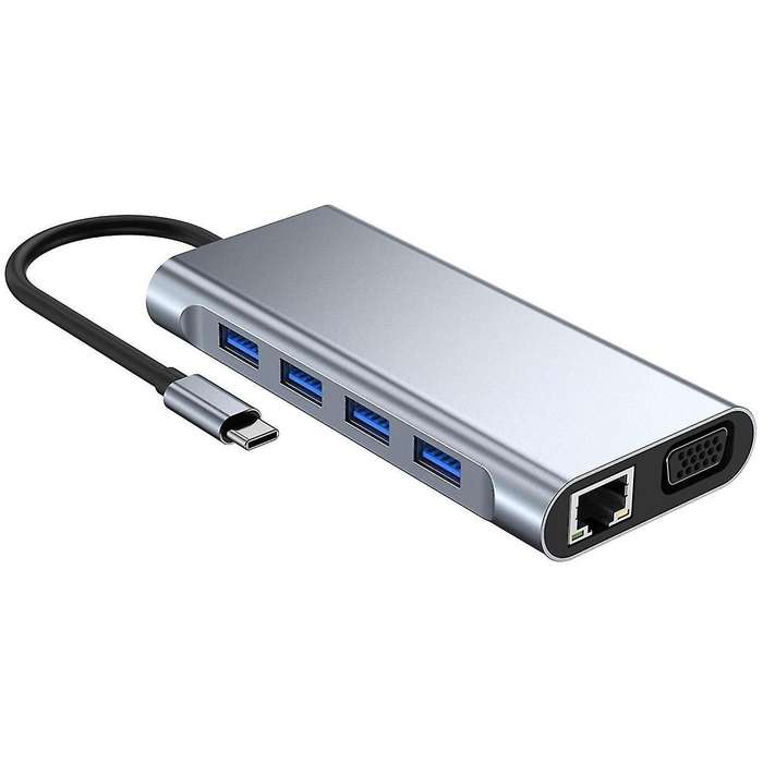 USB TYPE C 11 IN 1 DOCK