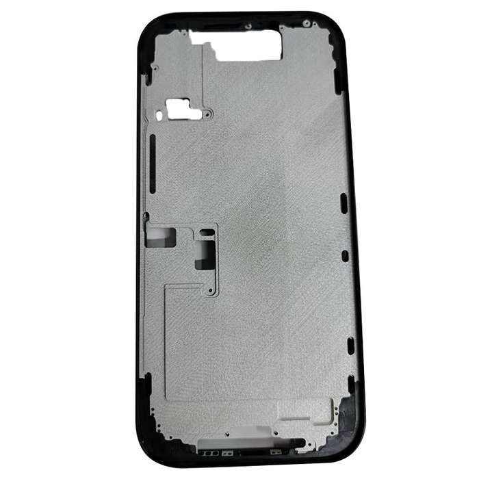 Middle Frame with Side Buttons + SIM Card Tray for iPhone 16 Pro USA Version Black Titanium OEM