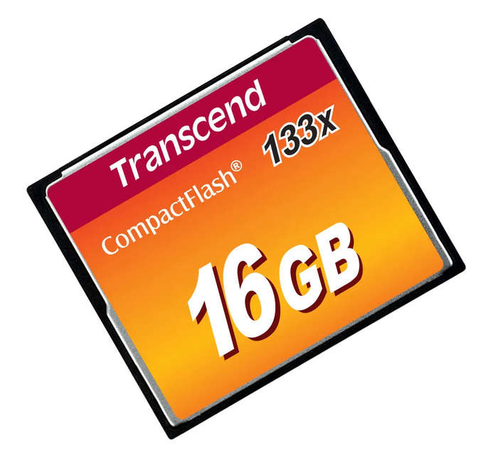 TRANSCEND 16GB COMPACT FLASH 133X
